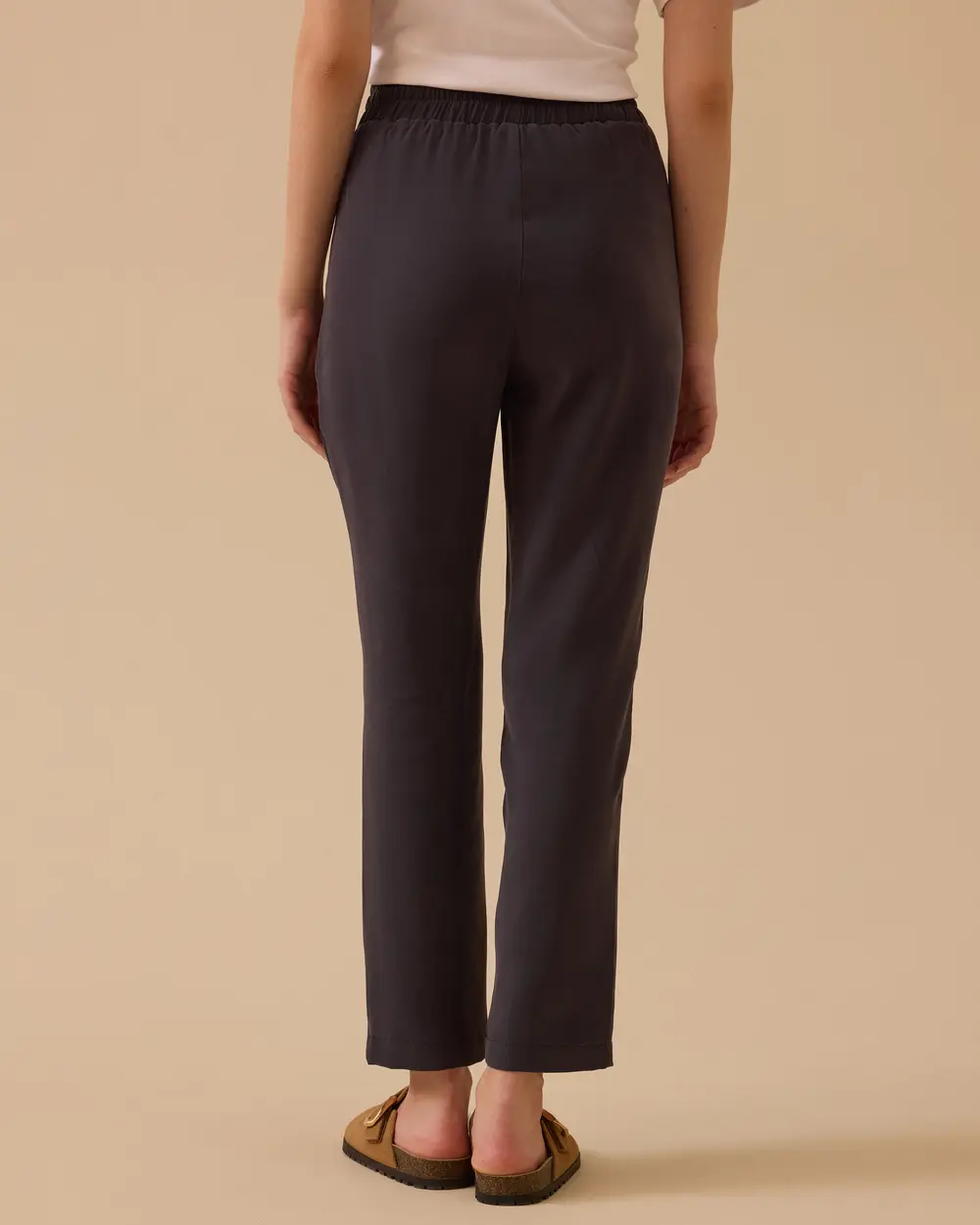 Bilek Boy Bağcıklı Pantolon