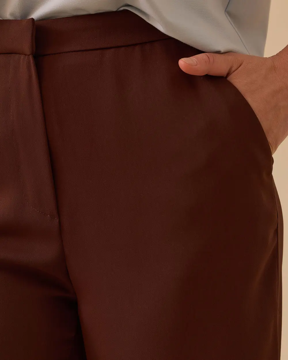 Düz Kesim Tam Boy Pantolon