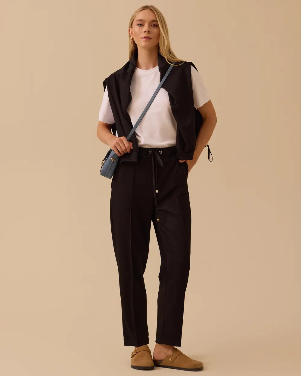 Bağcıklı Bilek Boy Pantolon