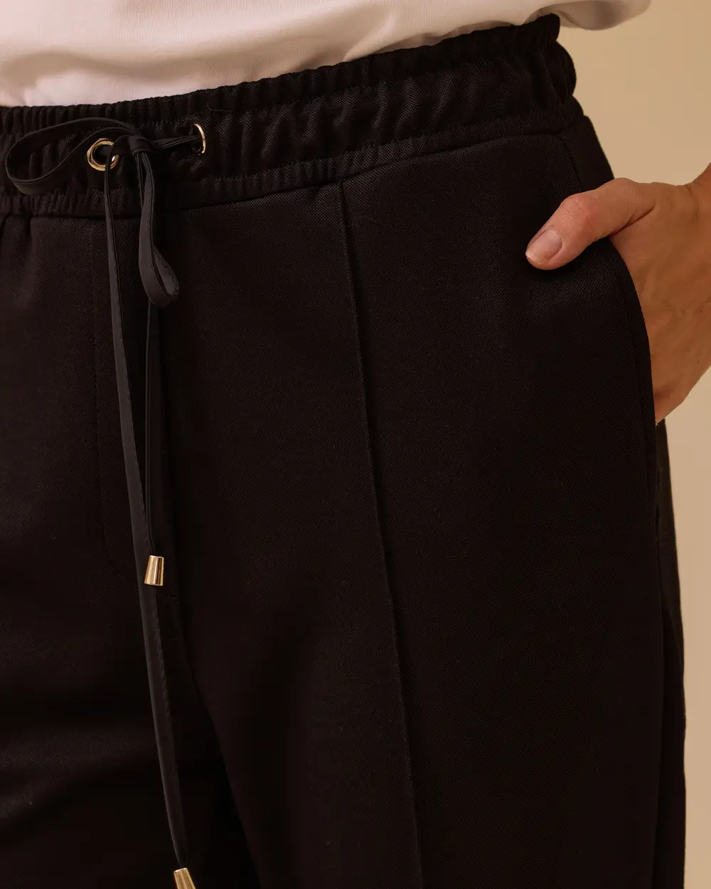 Bağcıklı Bilek Boy Pantolon