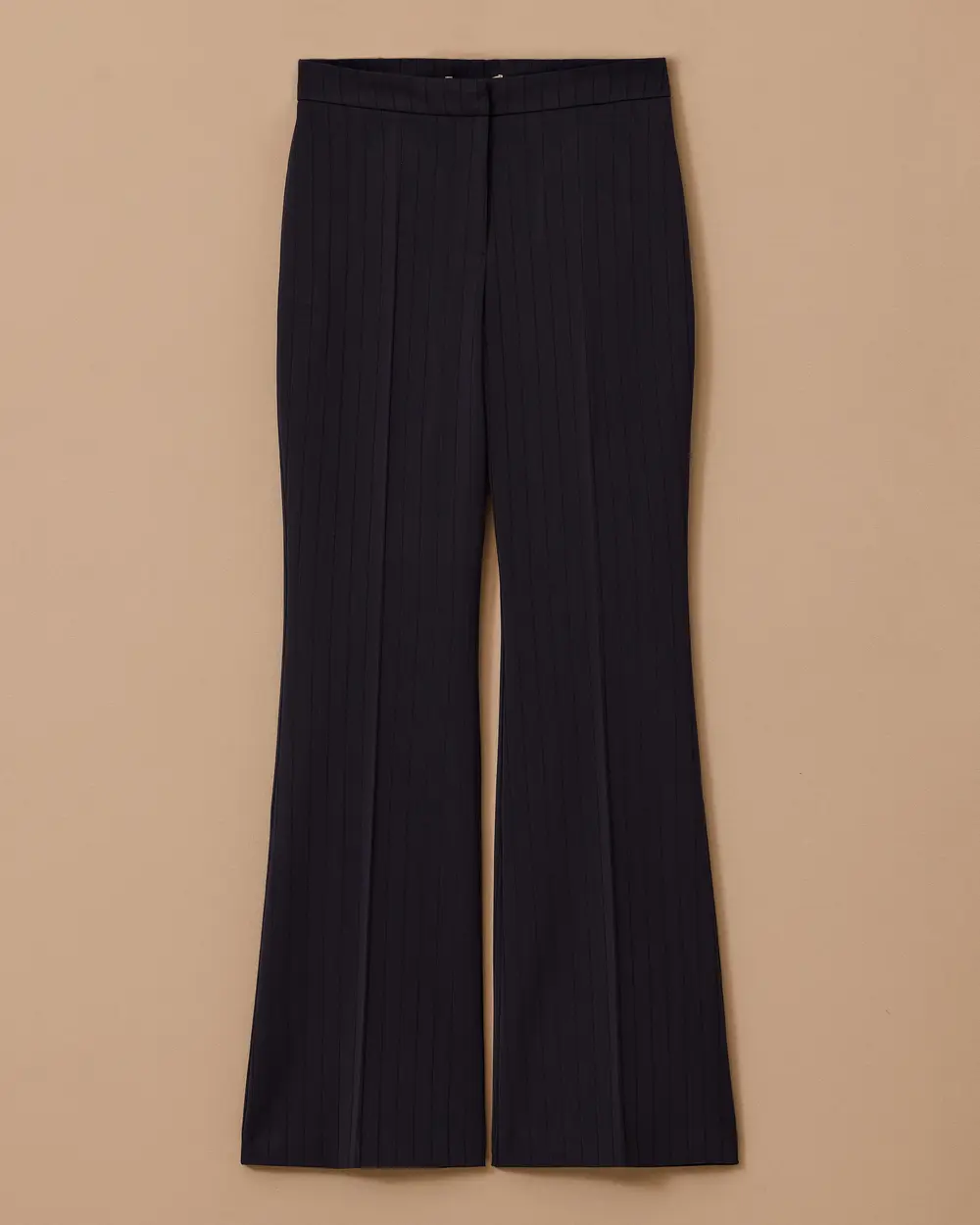 Striped Flared Trousers