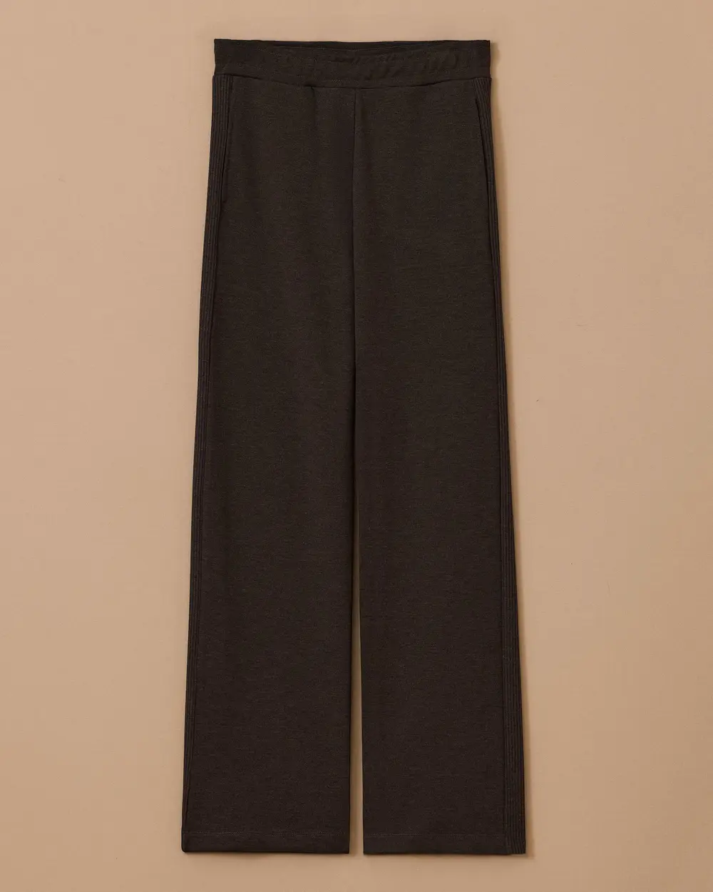 Straight Cut Pants with Pockets