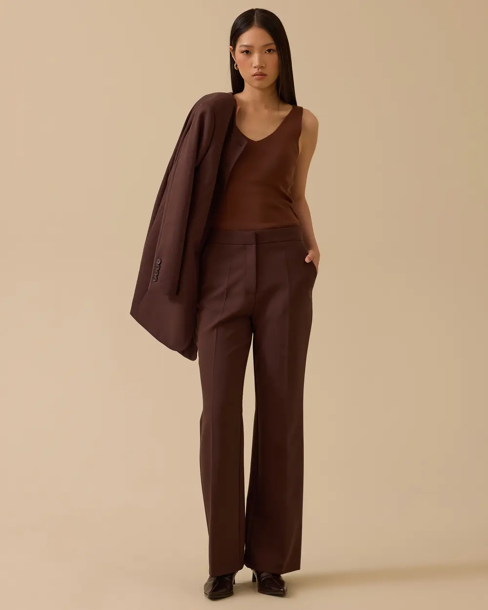 İspanyol Paça Klasik Pantolon