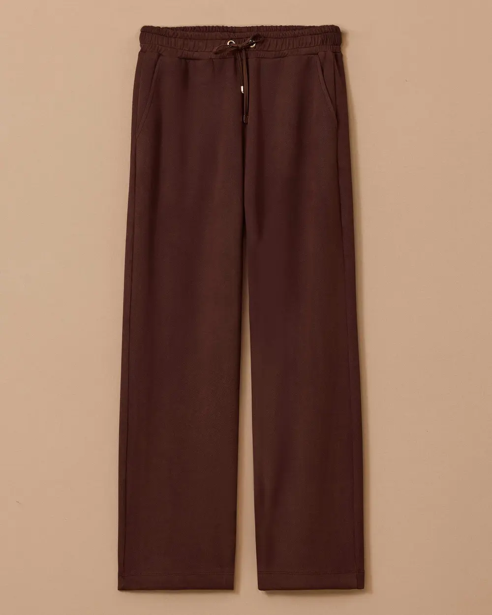 Bağcıklı Yüksek Bel Cepli Pantolon