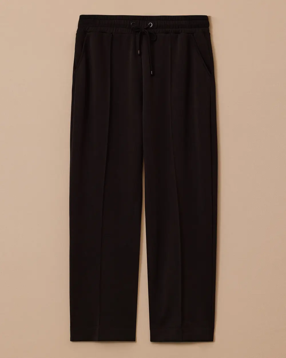 Büyük Beden Bağcıklı Bilek Boy Pantolon