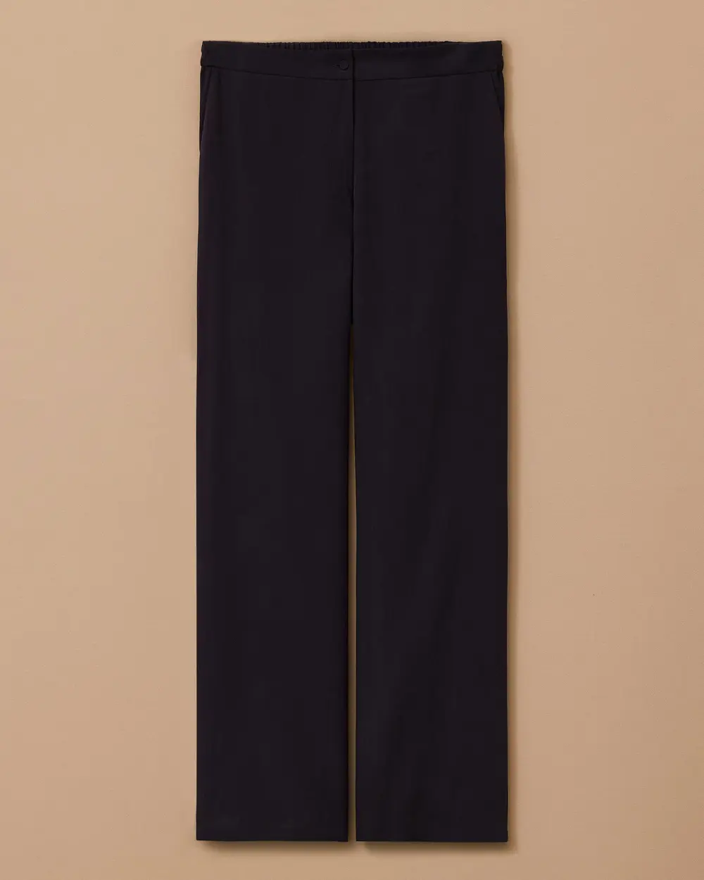 Full Length Classic Cut Pants with Pockets