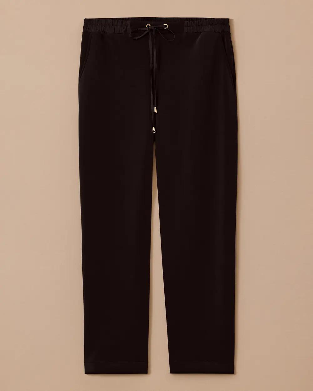 Büyük Beden Bağcıklı Bilek Boy Pantolon