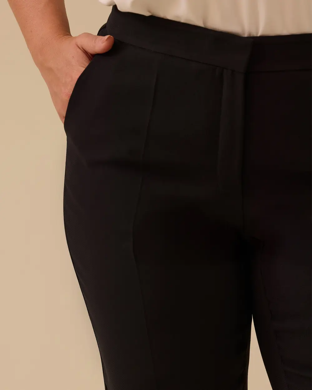 Büyük Beden Düz Paça Klasik Pantolon