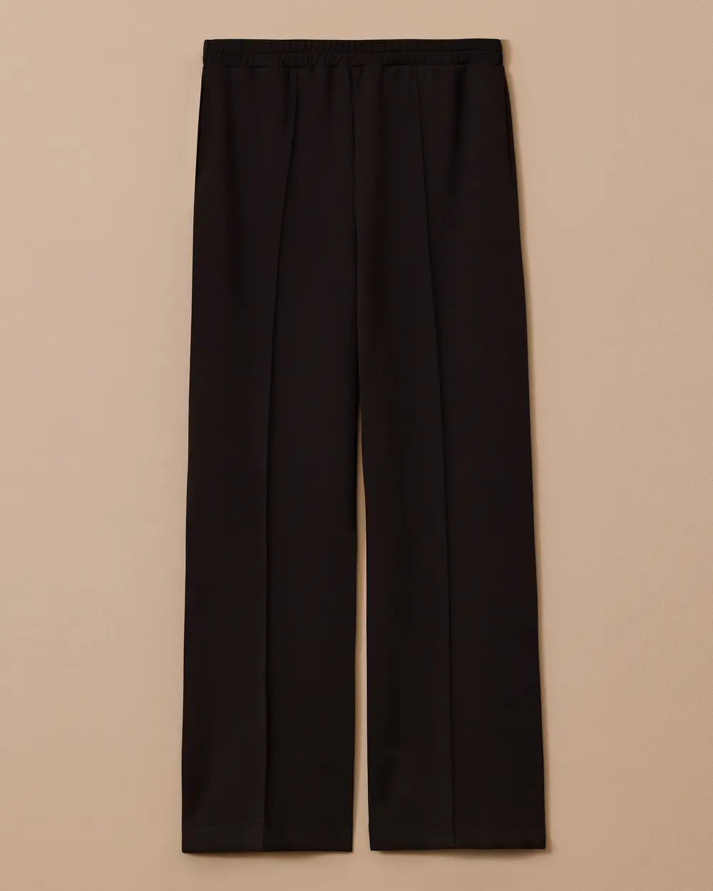 Büyük Beden Bol Paça Elastik Bel Pantolon