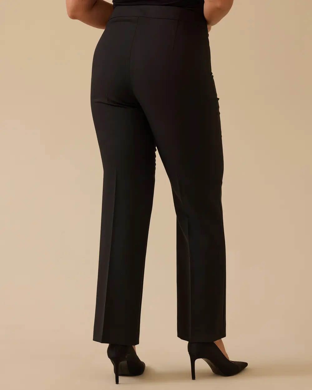 Büyük Beden Bilek Boy Klasik Pantolon