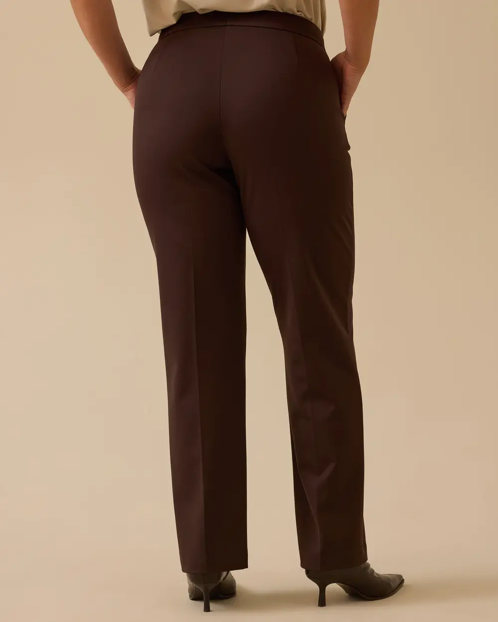 Büyük Beden Cepli Klasik Pantolon