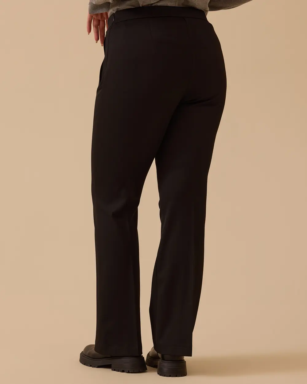 Büyük Beden İspanyol Paça Pantolon