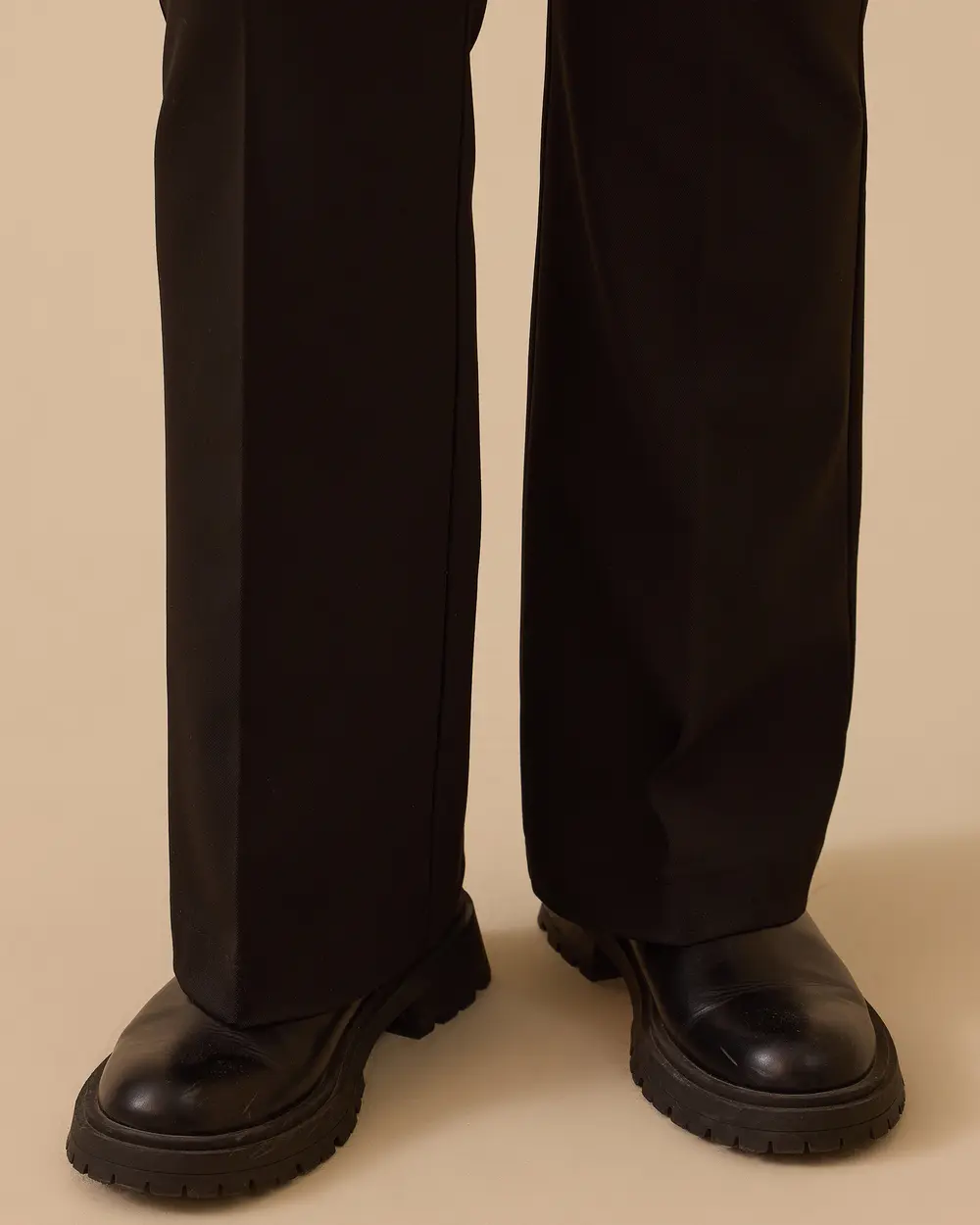 Büyük Beden İspanyol Paça Pantolon