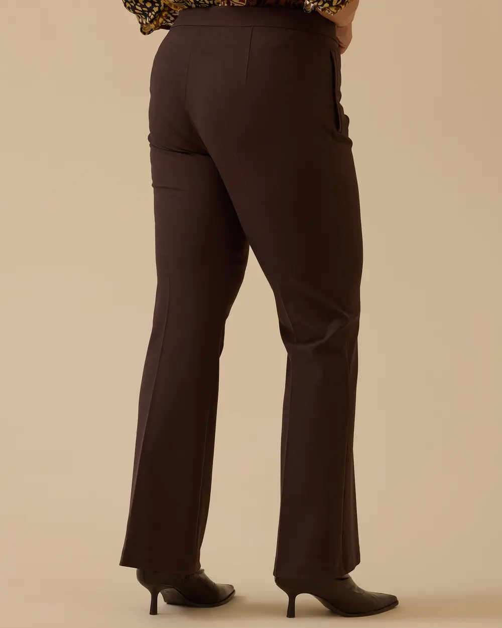 Büyük Beden İspanyol Paça Pantolon