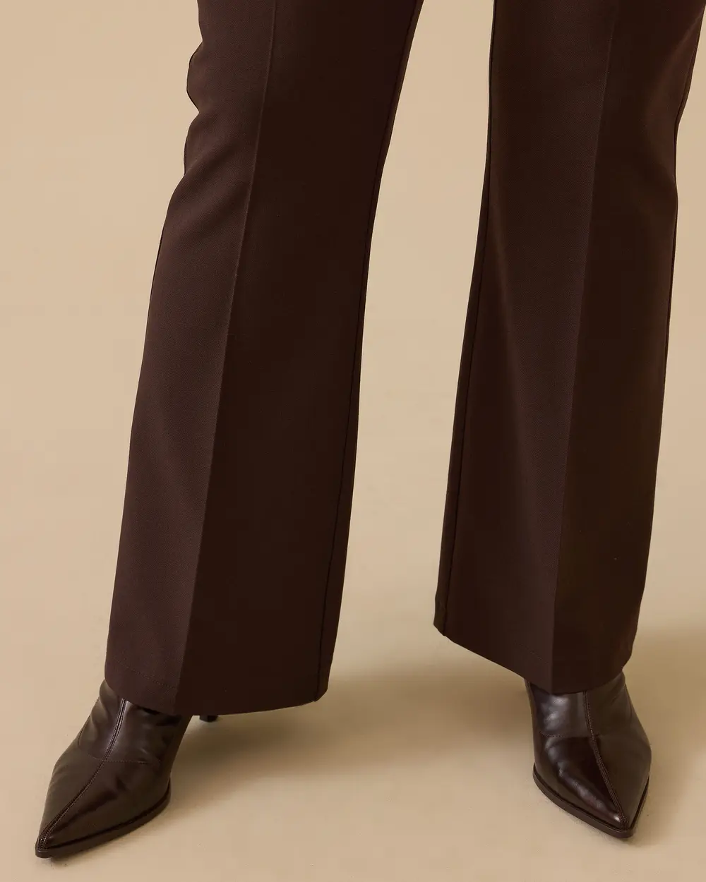 Büyük Beden İspanyol Paça Pantolon