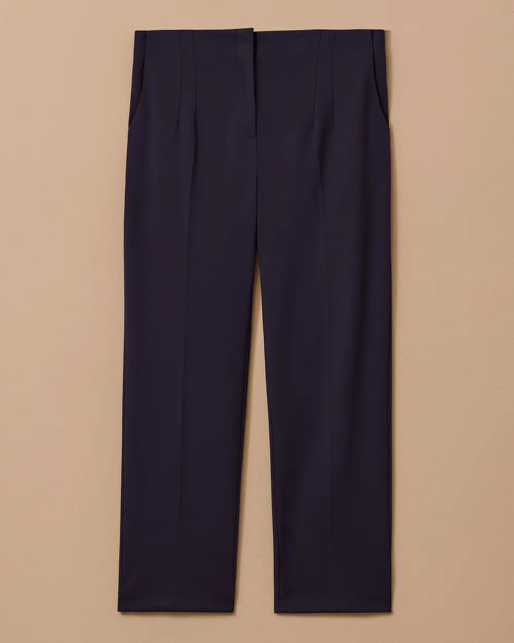 Plus Size Classic Cut Ankle Length Pants