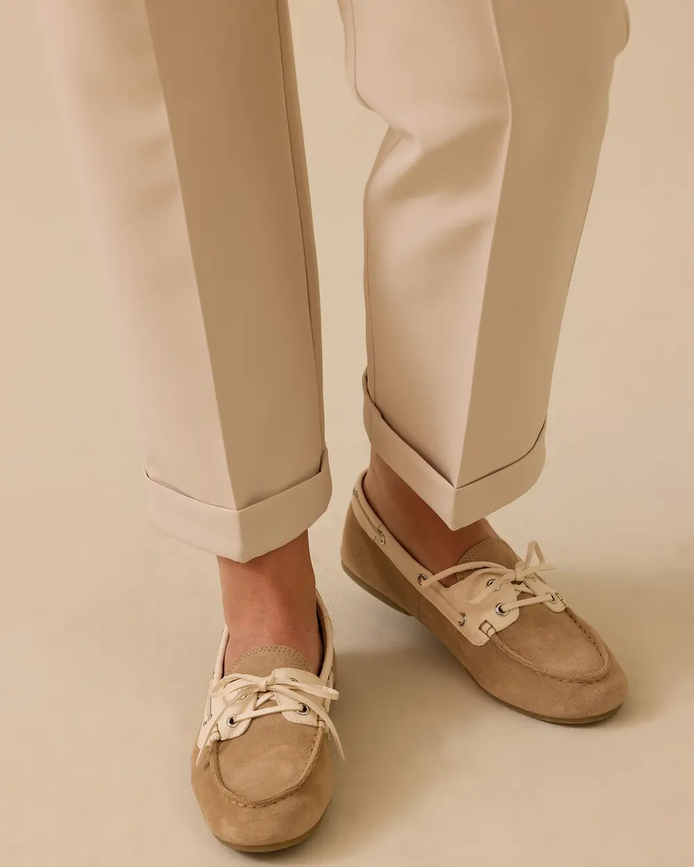 Büyük Beden Duble Paçalı Cepli Pantolon