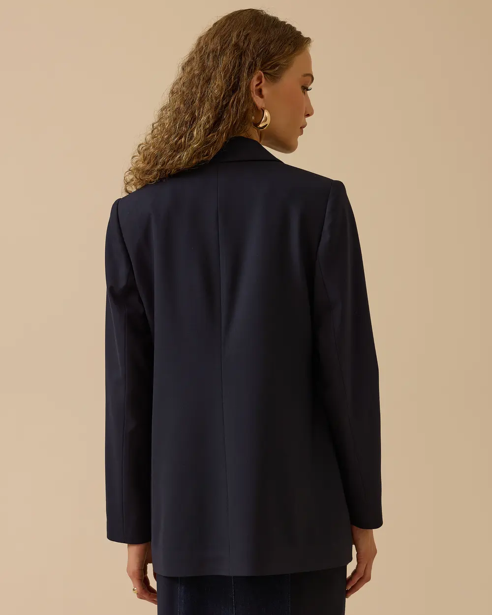 Tek Düğmeli Blazer Ceket