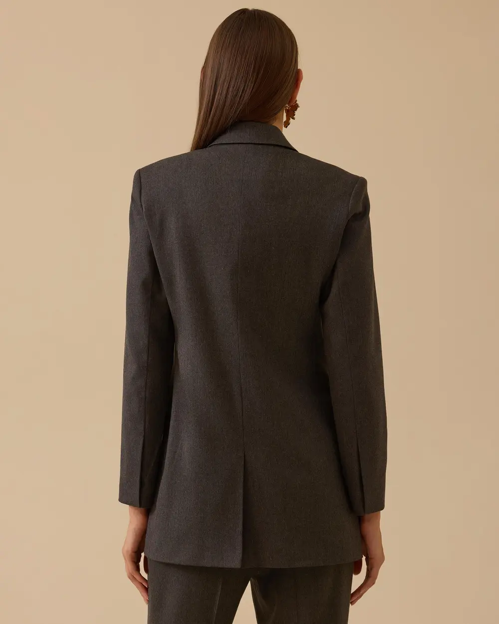 Çift Düğmeli Kruvaze Ceket