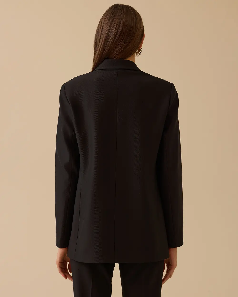 Cep Kapaklı Düğmeli Ceket