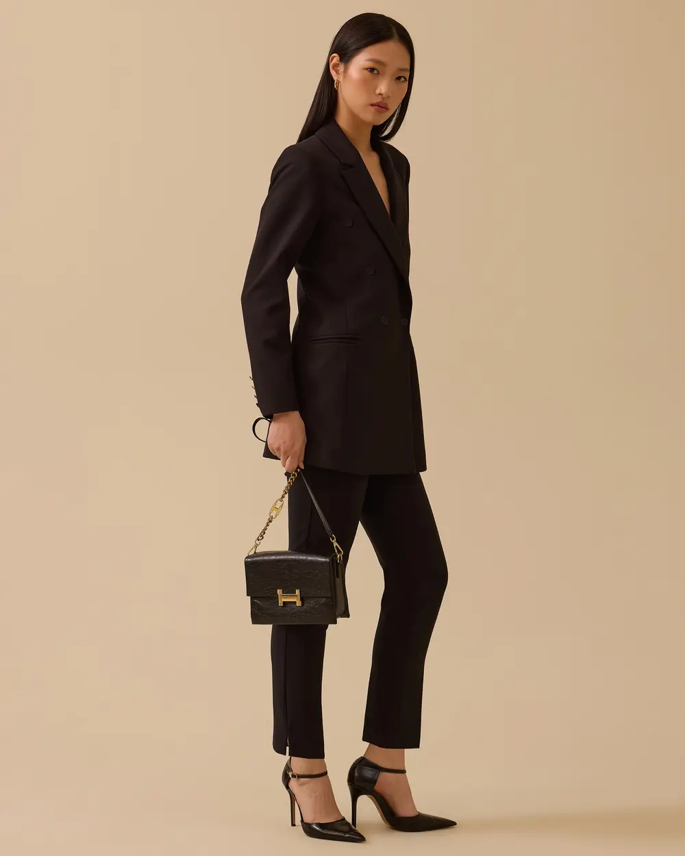 Düğmeli Klasik Ceket