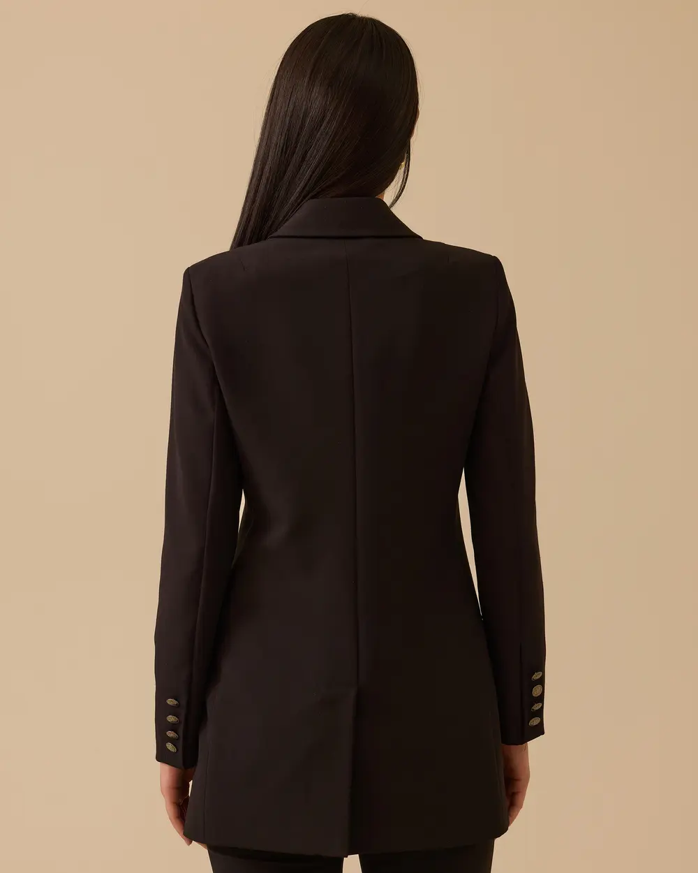 Düğmeli Klasik Ceket