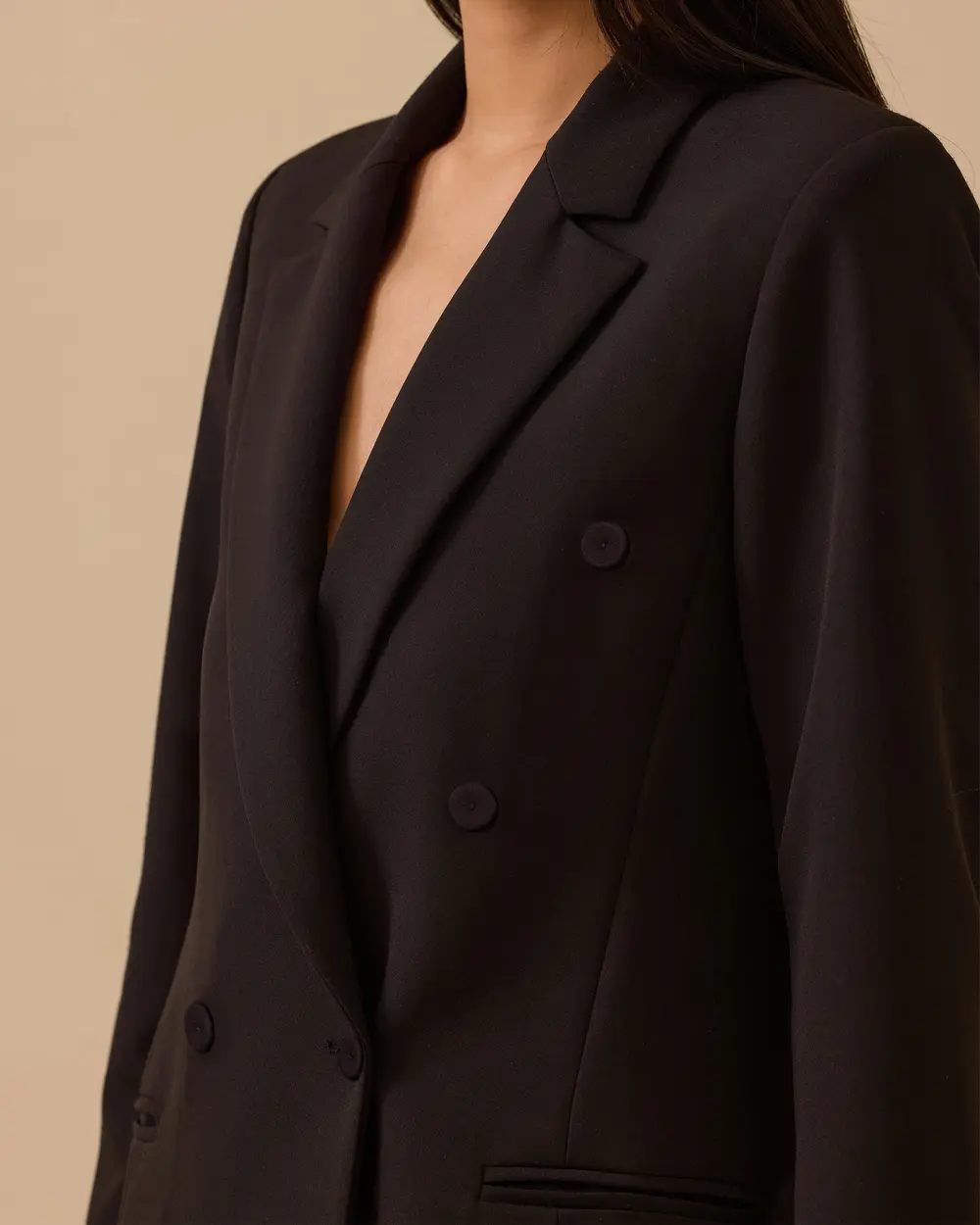Düğmeli Klasik Ceket
