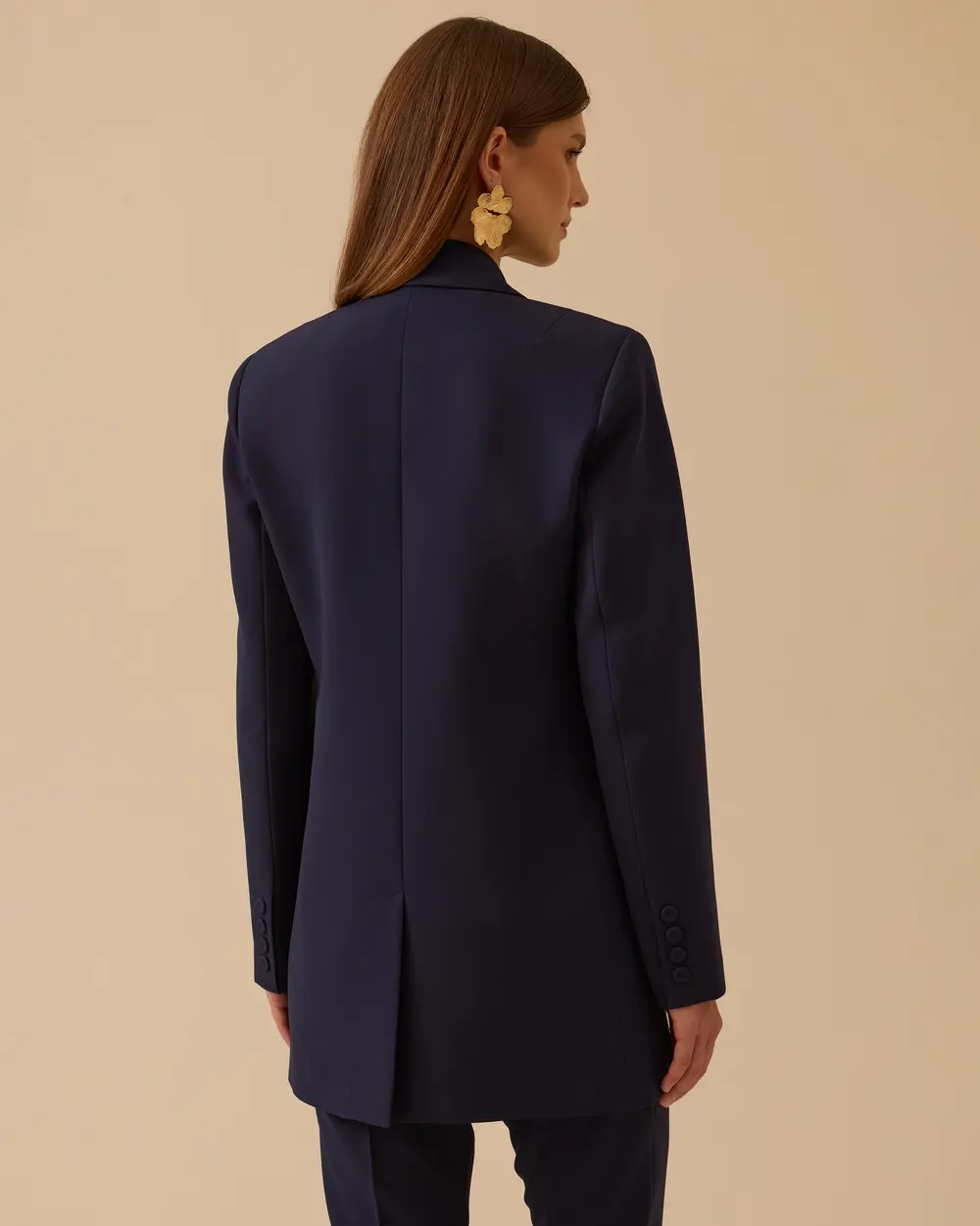 Düğmeli Klasik Ceket