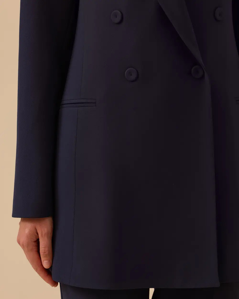 Düğmeli Klasik Ceket