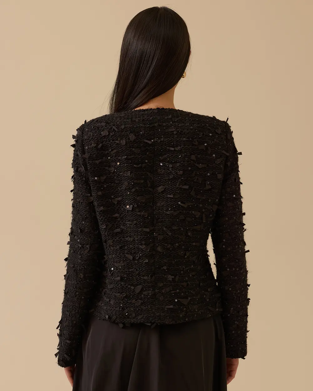 Fiyonk Detaylı Tüvit Ceket