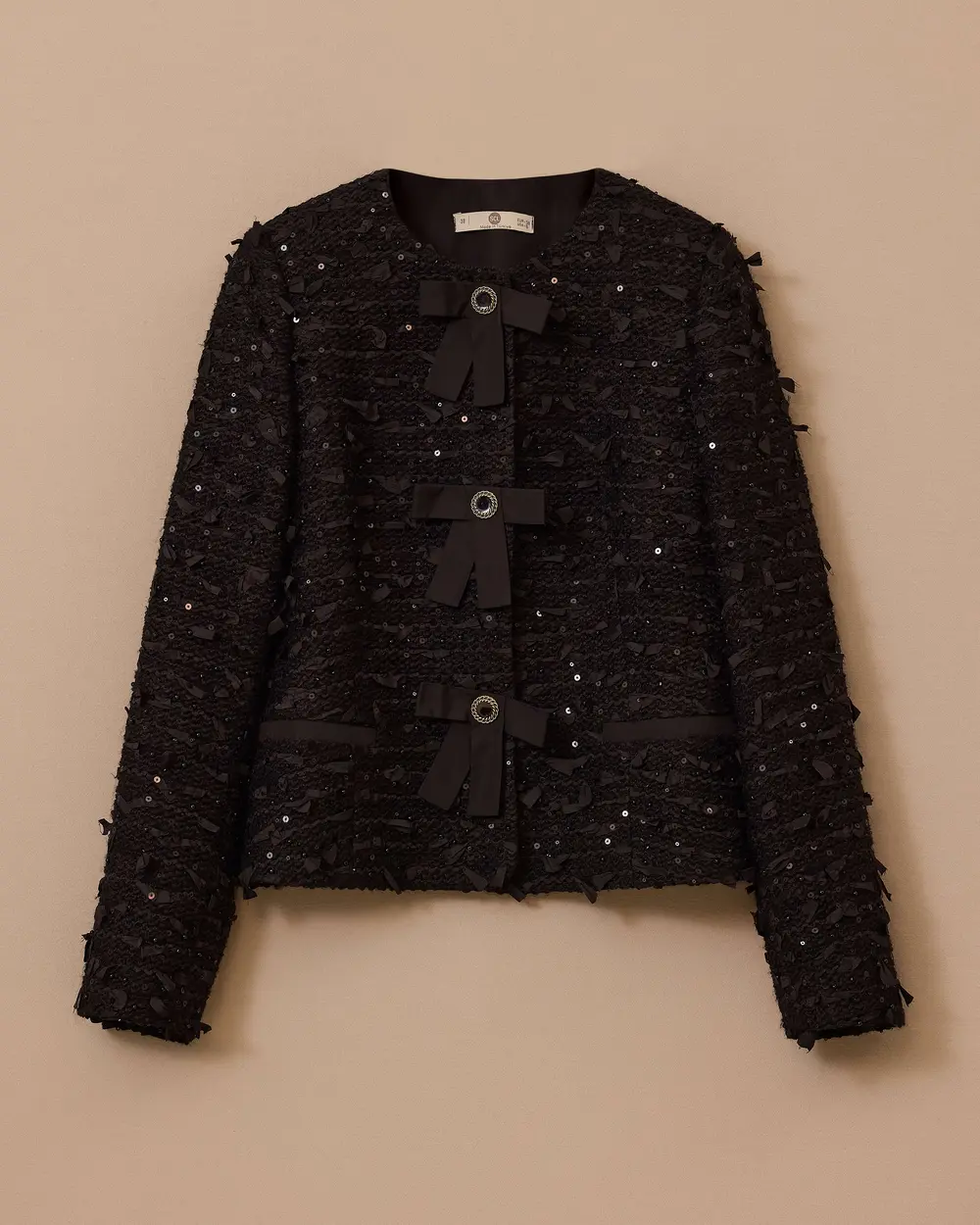 Fiyonk Detaylı Tüvit Ceket