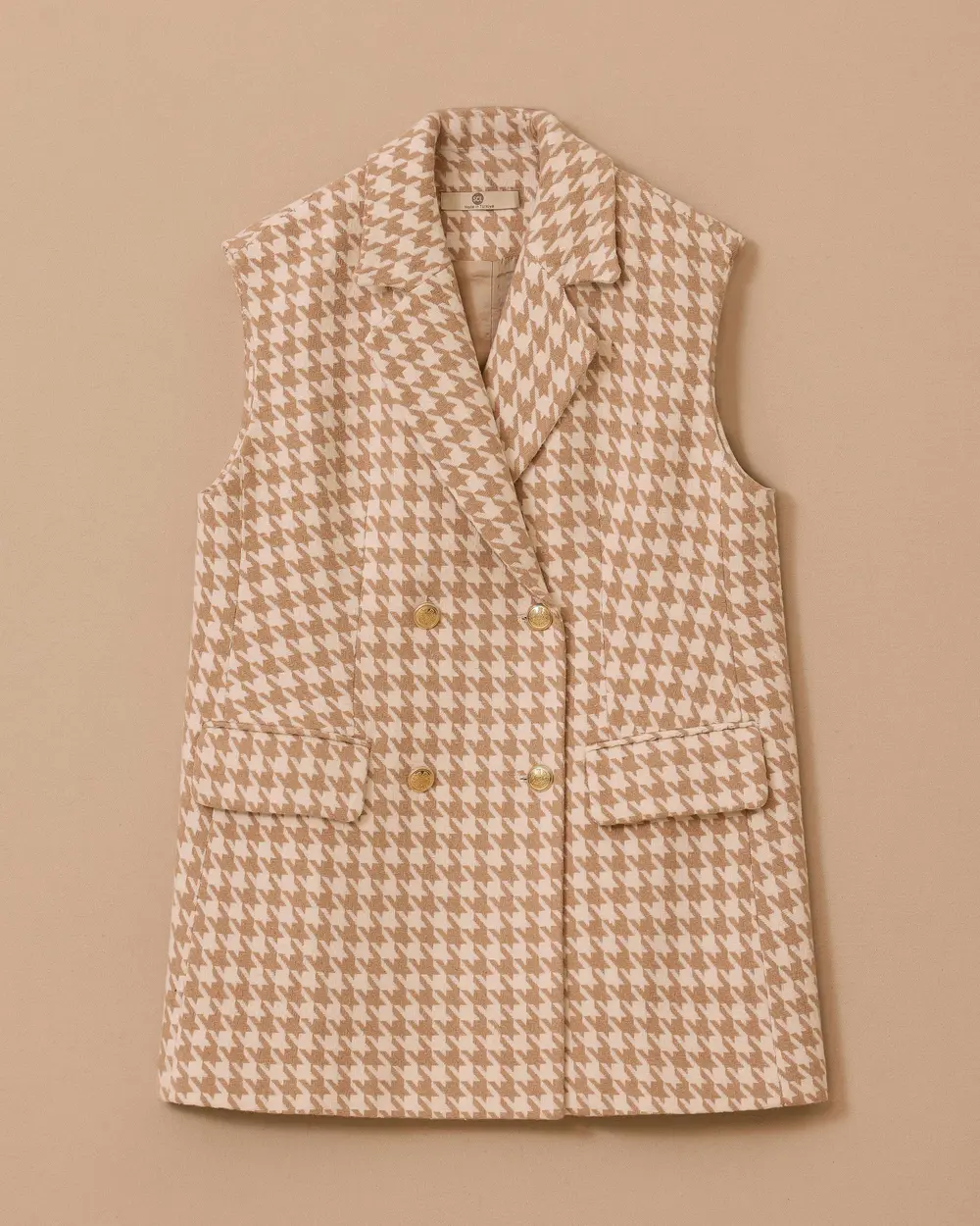 Desenli Kruvaze Yelek