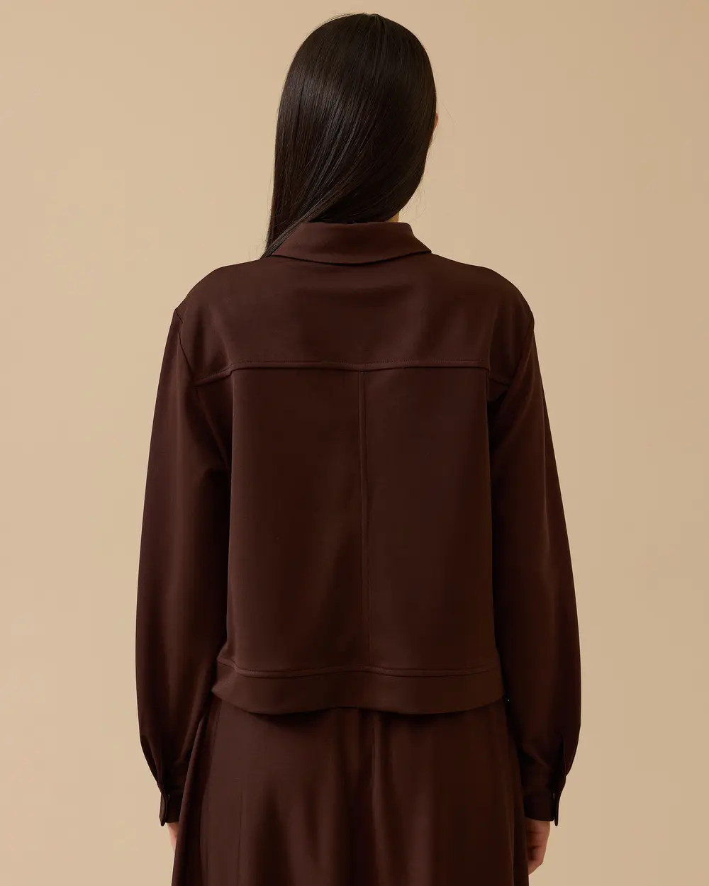 Göğüs Kuplu Fermuarlı Ceket