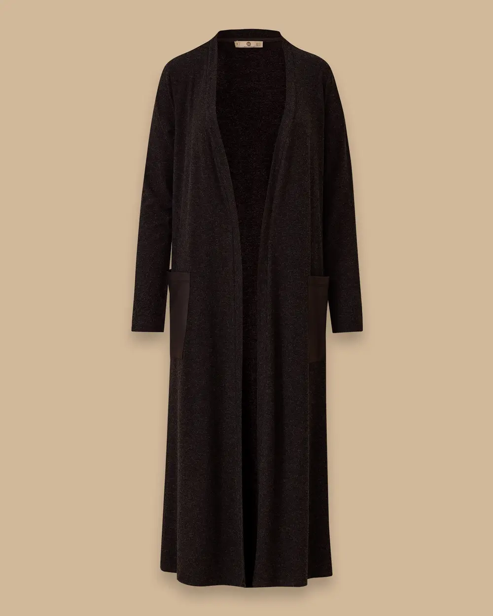 Suni Deri Cepli Uzun Hırka