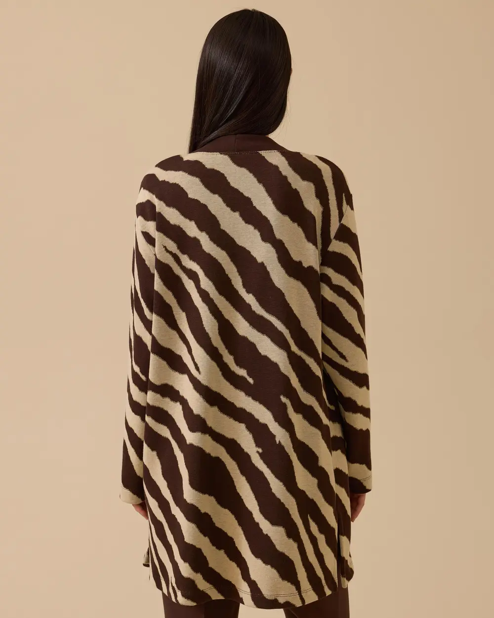 Desenli Örme Hırka