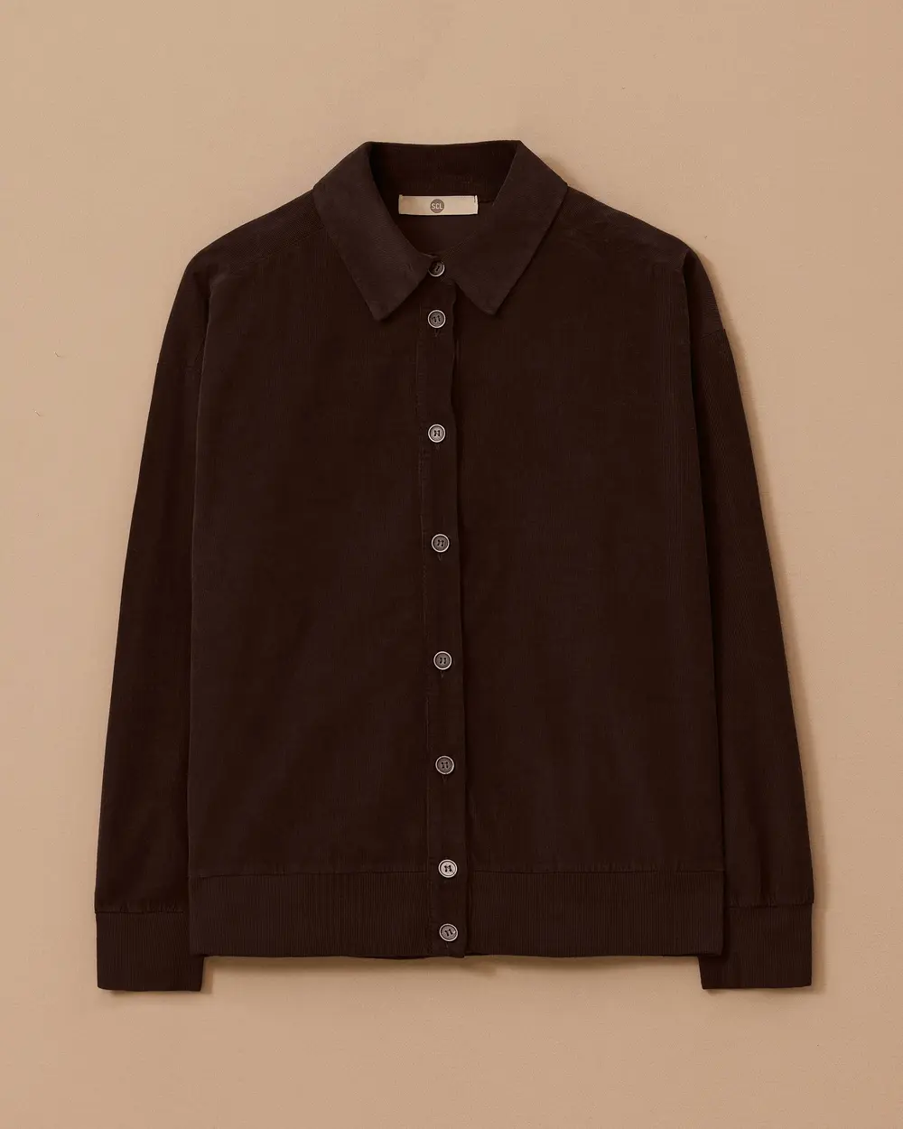 Düğmeli Kadife Ceket