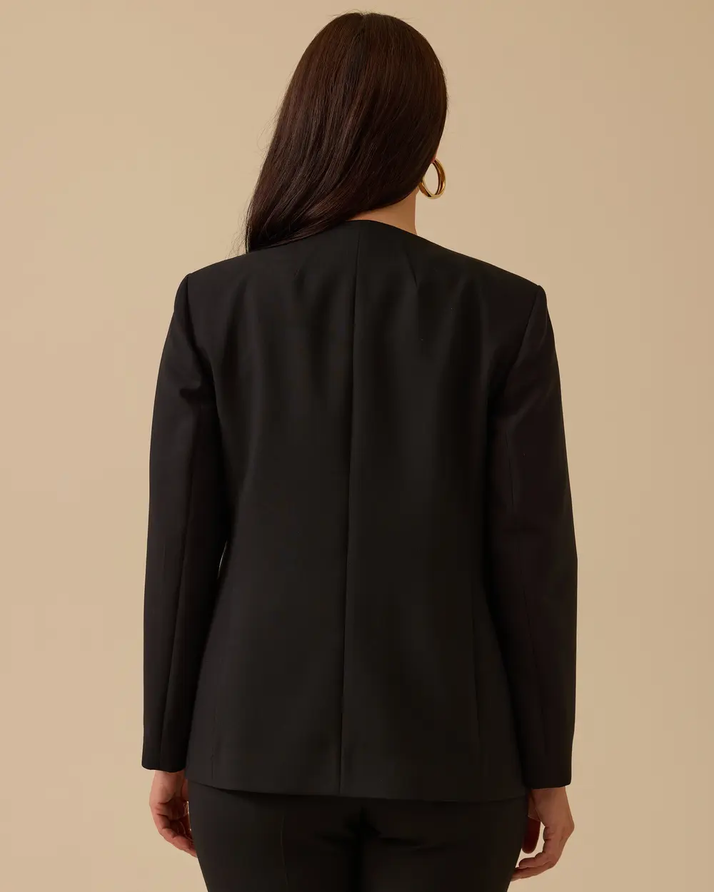 Büyük Beden Tokalı Ceket