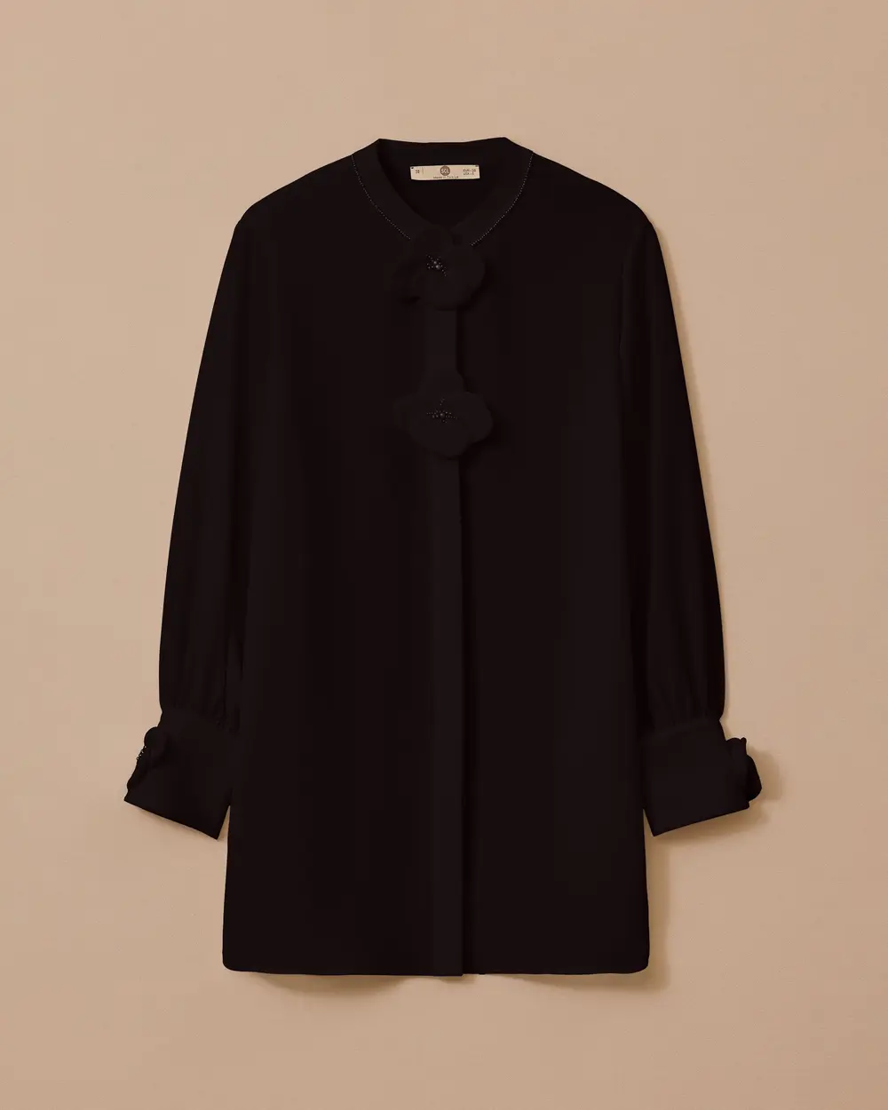 Flower Appliqued Tunic