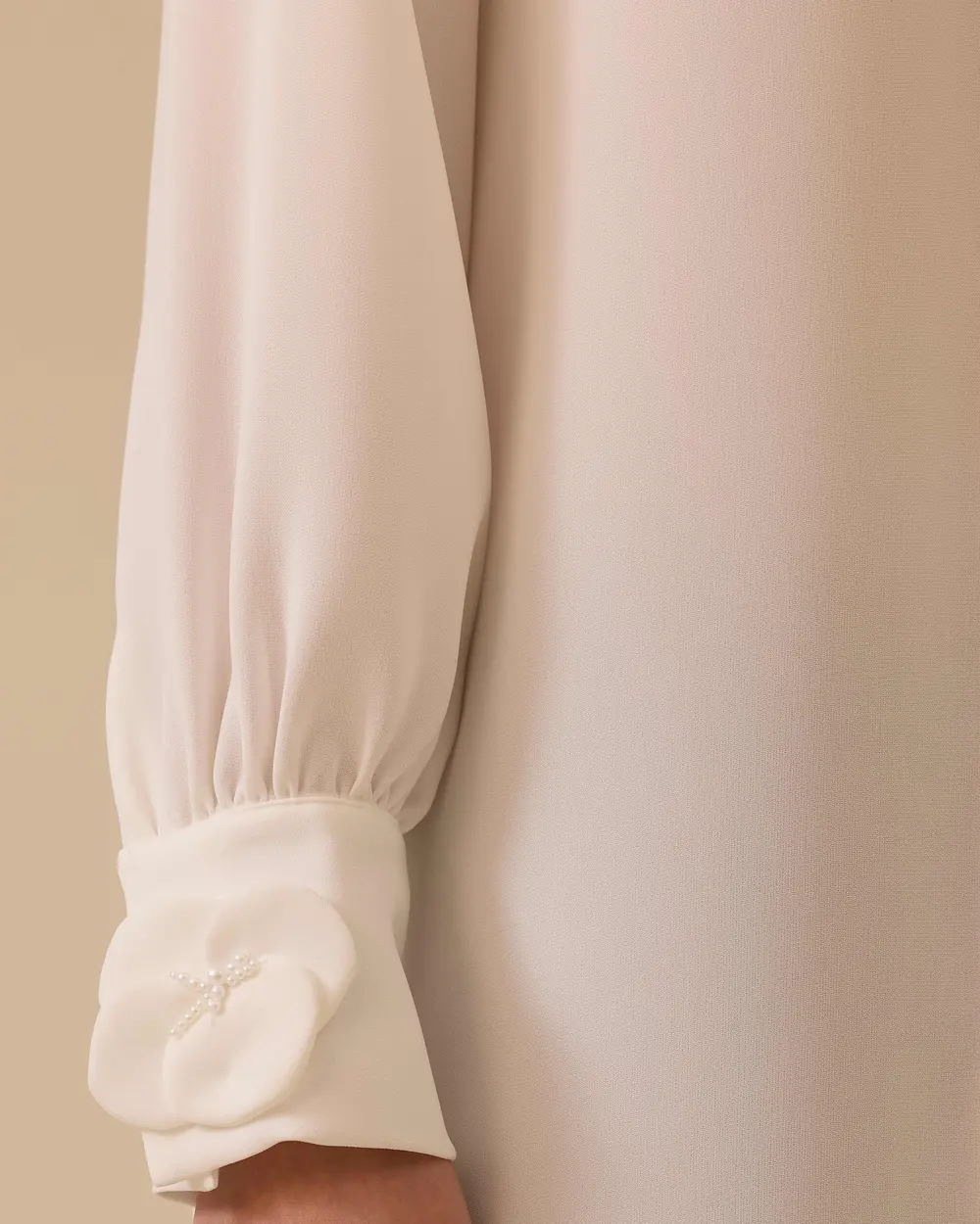 Çiçek Aplikeli Tunik