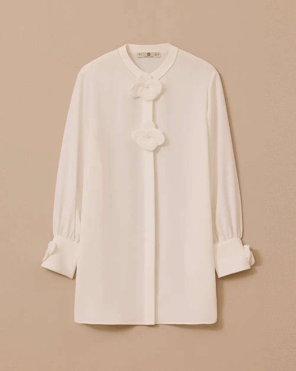 Flower Appliqued Tunic