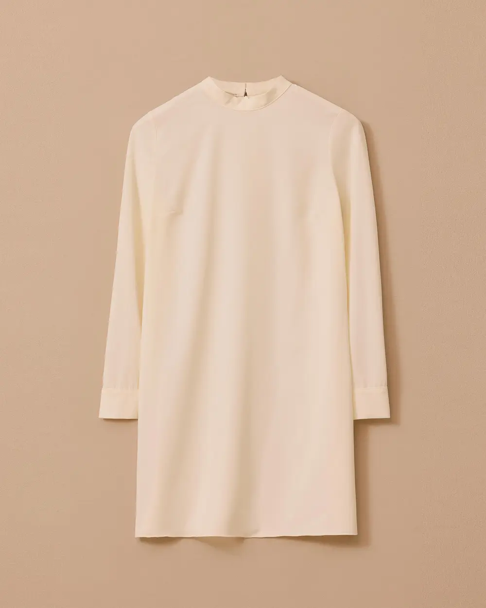 Stand Collar Side Slit Tunic