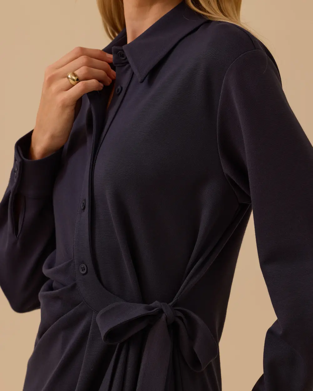 Bağlama Detaylı Tunik