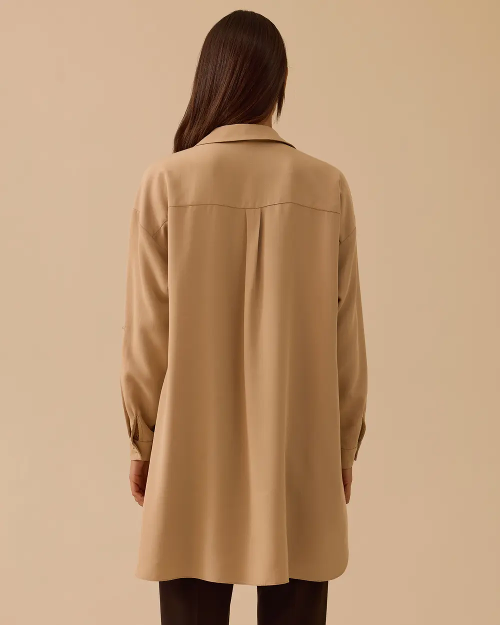 Uzun Kollu Basic Tunik