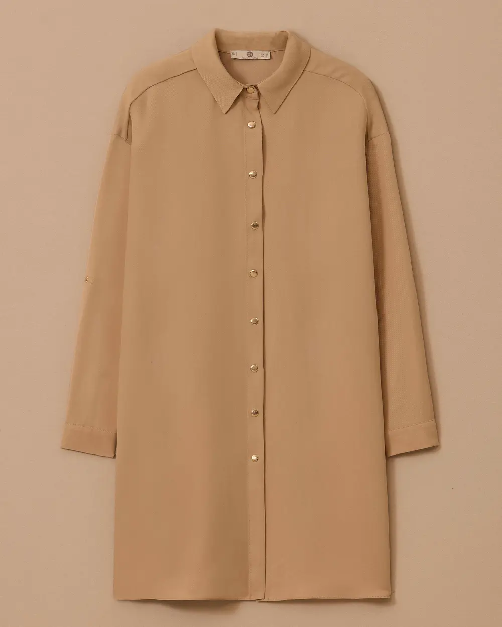 Uzun Kollu Basic Tunik