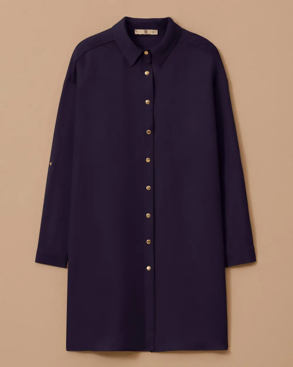 Uzun Kollu Basic Tunik