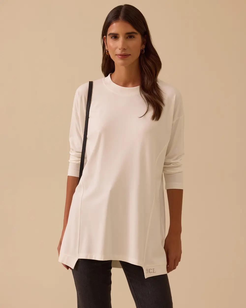 Sıfır Yaka Basic Tunik