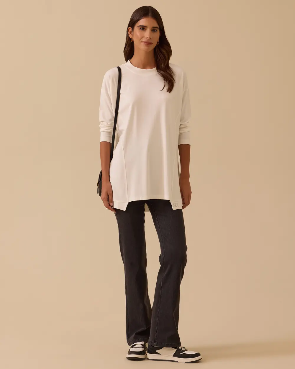 Sıfır Yaka Basic Tunik