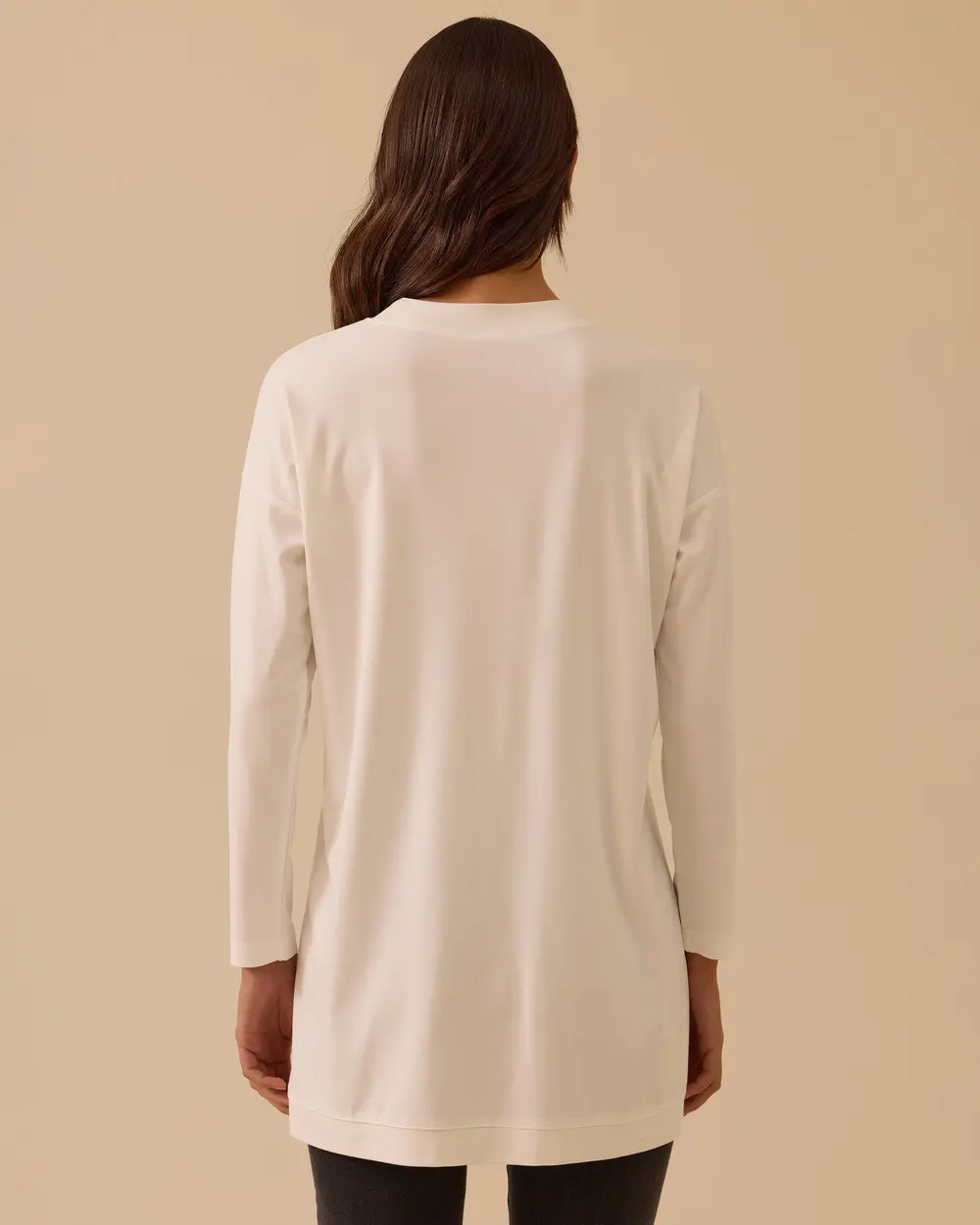 Sıfır Yaka Basic Tunik