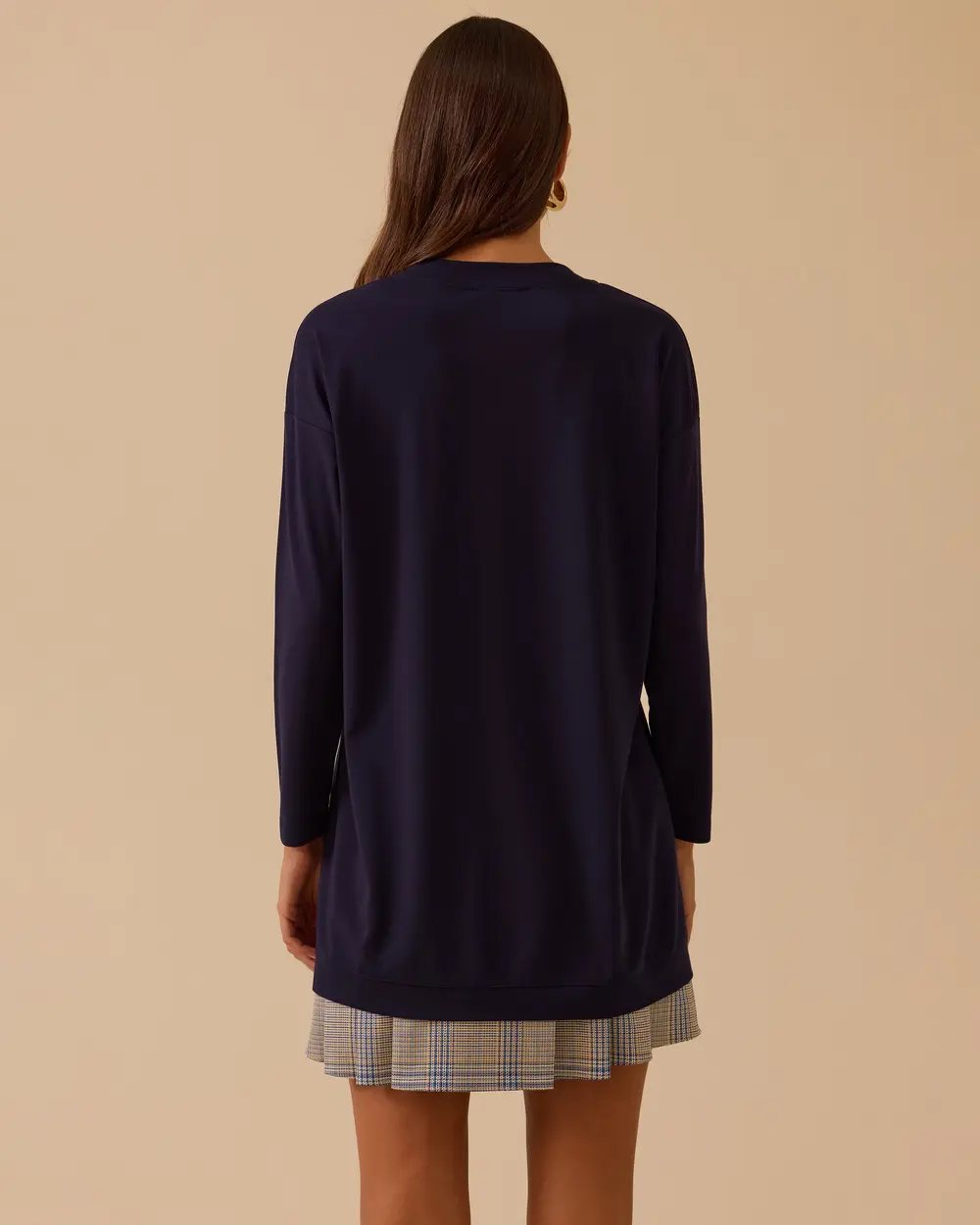 Sıfır Yaka Basic Tunik