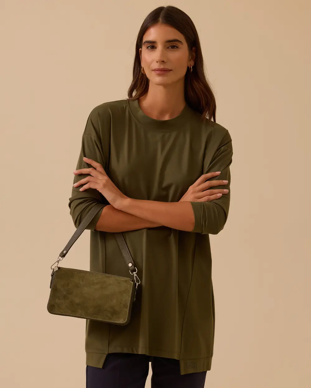 Sıfır Yaka Basic Tunik